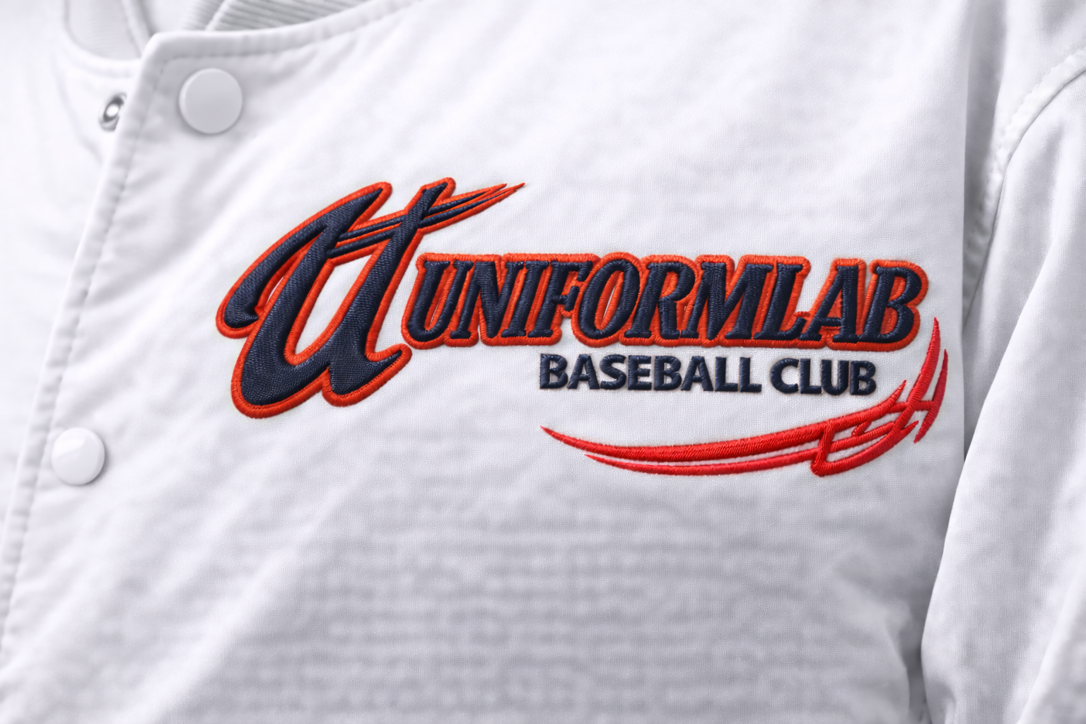 片胸:W直刺繡スクランブル